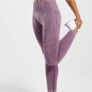 Gymshark Purple Marl Vital Seamless Leggings